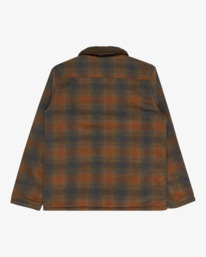 8 Hills Sherpa - Wolljacke mit Sherpa-Futter für Männer Braun EBYJK00136 Billabong
