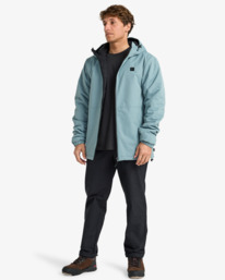 5 Transport Revo 10K - Wendbare Jacke mit Kapuze für Männer Blau EBYJK00138 Billabong