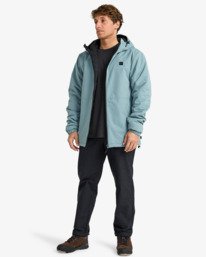 9 Transport Revo 10K - Wendbare Jacke mit Kapuze für Männer Blau EBYJK00138 Billabong