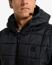 12 Transport Revo 10K - Wendbare Jacke mit Kapuze für Männer Schwarz EBYJK00138 Billabong