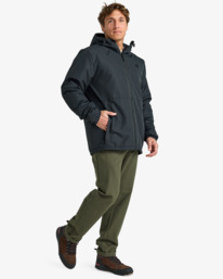 4 Transport Revo 10K - Wendbare Jacke mit Kapuze für Männer Schwarz EBYJK00138 Billabong