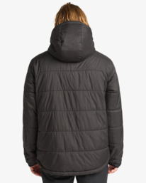 2 Journey Hooded - Chaqueta ligera y acolchada con capucha para hombre Negro EBYJK00145 Billabong
