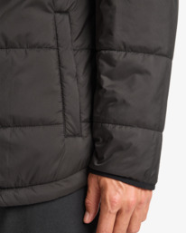 5 Journey Hooded - Chaqueta ligera y acolchada con capucha para hombre Negro EBYJK00145 Billabong