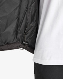 6 Journey Hooded - Chaqueta ligera y acolchada con capucha para hombre Negro EBYJK00145 Billabong