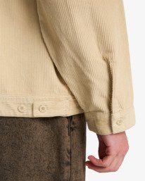 6 Bad Dog - Corduroy Jacket for Men Beige EBYJK00147 Billabong