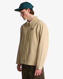 3 Bad Dog - Corduroy Jacket for Men Beige EBYJK00147 Billabong
