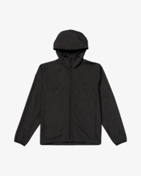 4 Transport - Windbreaker-Jacke f&uuml;r M&auml;nner Schwarz EBYJK00148 Billabong