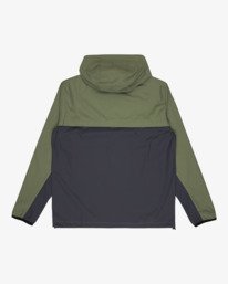 11 Transport - Windbreaker-Jacke f&uuml;r M&auml;nner Schwarz EBYJK00148 Billabong