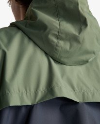 6 Transport - Windbreaker-Jacke f&uuml;r M&auml;nner Schwarz EBYJK00148 Billabong
