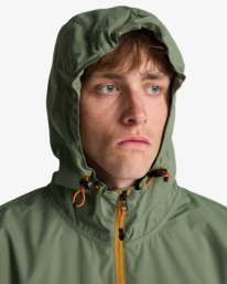 8 Transport - Windbreaker-Jacke f&uuml;r M&auml;nner Schwarz EBYJK00148 Billabong