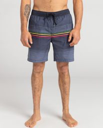 2 All Day Heritage Layback - Boardshorts para Hombre Negro EBYJV00103 Billabong