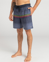 4 All Day Heritage Layback - Boardshorts para Hombre Negro EBYJV00103 Billabong