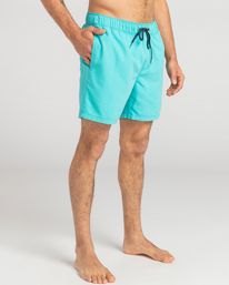 5 All Day Heritage Layback - Boardshort pour Homme Vert EBYJV00105 Billabong