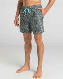 4 Good Times Layback - Boardshort pour Homme Vert EBYJV00107 Billabong