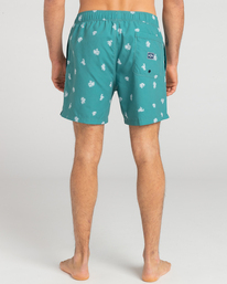 3 Good Times Layback - Board Shorts for Men Green EBYJV00107 Billabong