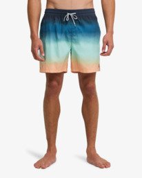 2 All Day Fade 16" - Layback Swim Shorts for Men Green EBYJV00121 Billabong
