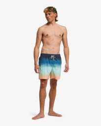 3 All Day Fade 16" - Layback Swim Shorts for Men Green EBYJV00121 Billabong