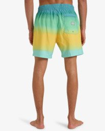 4 All Day Fade Layback 16" - Short de bain pour Homme Vert EBYJV00121 Billabong