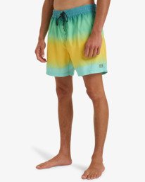 5 All Day Fade Layback 16" - Short de bain pour Homme Vert EBYJV00121 Billabong