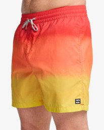 6 All Day Fade 16" - Cal&ccedil;&otilde;es de banho Layback para Homem Amarelo EBYJV00121 Billabong