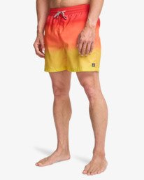 5 All Day Fade 16" - Cal&ccedil;&otilde;es de banho Layback para Homem Amarelo EBYJV00121 Billabong