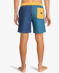 4 All Day Interchange Layback 17.5" - Swim Shorts for Men Blue EBYJV00123 Billabong