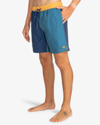 5 All Day Interchange Layback 17.5" - Swim Shorts for Men Blue EBYJV00123 Billabong