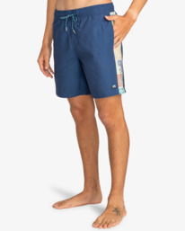 5 Dbah Layback 17.5" - Schwimmshorts für Männer Blau EBYJV00127 Billabong