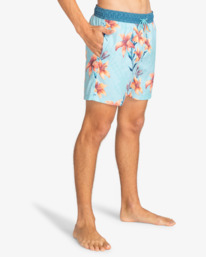 6 Good Times Layback 16" - Short de bain pour Homme Bleu EBYJV00128 Billabong