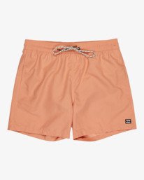 0 All Day 16" - Cal&ccedil;&otilde;es de banho Layback para Homem Laranja EBYJV00134 Billabong