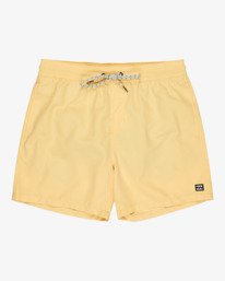 0 All Day 16" - Cal&ccedil;&otilde;es de banho Layback para Homem Amarelo EBYJV00134 Billabong