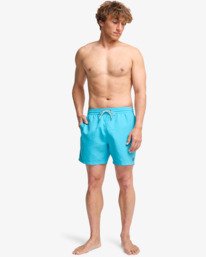 3 All Day 16" - Short de natación Layback para hombre Azul EBYJV00134 Billabong