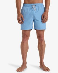 2 All Day 16" - Layback Swim Shorts for Men Blue EBYJV00134 Billabong