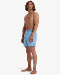 3 All Day 16" - Layback Swim Shorts for Men Blue EBYJV00134 Billabong