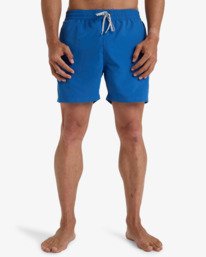 2 All Day 16" - Layback Swim Shorts for Men Blue EBYJV00134 Billabong