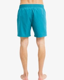 6 All Day 16" - Layback Schwimmshorts f&uuml;r M&auml;nner Blau EBYJV00134 Billabong