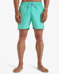 1 All Day 16" - Layback Swim Shorts for Men Green EBYJV00134 Billabong