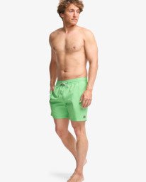 3 All Day 16" - Cal&ccedil;&otilde;es de banho Layback para Homem Verde EBYJV00134 Billabong