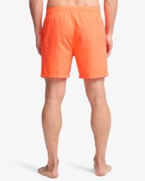 4 All Day 16" - Cal&ccedil;&otilde;es de banho Layback para Homem Pink EBYJV00134 Billabong
