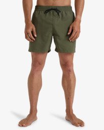 2 All Day 16" - Layback Swim Shorts for Men Green EBYJV00134 Billabong