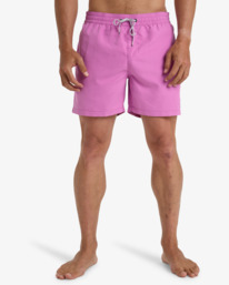 2 All Day Layback 16" - Swim Shorts for Men Pink EBYJV00134 Billabong