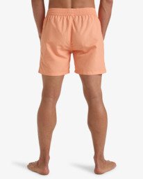 4 All Day 16" - Layback Swim Shorts for Men Orange EBYJV00134 Billabong