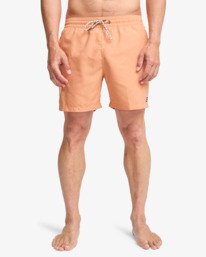 2 All Day 16" - Cal&ccedil;&otilde;es de banho Layback para Homem Laranja EBYJV00134 Billabong