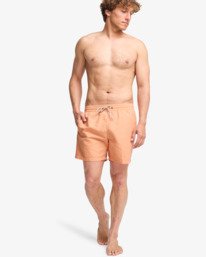 3 All Day 16" - Cal&ccedil;&otilde;es de banho Layback para Homem Laranja EBYJV00134 Billabong