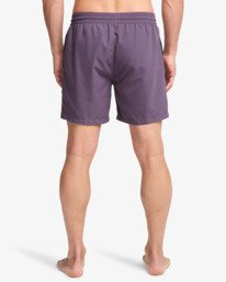 4 All Day 16" - Layback Swim Shorts for Men Purple EBYJV00134 Billabong