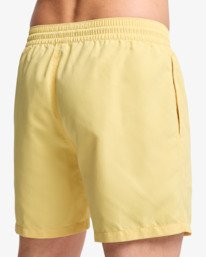 7 All Day 16" - Cal&ccedil;&otilde;es de banho Layback para Homem Amarelo EBYJV00134 Billabong