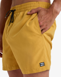 7 All Day Layback 16" - Calções de banho para Homem Amarelo EBYJV00134 Billabong