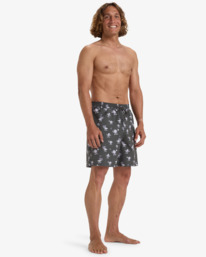 3 Wasted Times 18.5" - Short de bain pour Homme Noir EBYJV00139 Billabong