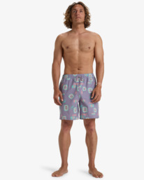 3 Wasted Times 18.5" - Short de bain pour Homme Violet EBYJV00139 Billabong