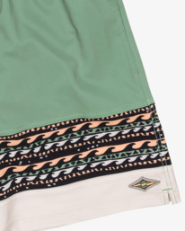 2 Burleigh 17"- Layback Schwimmshorts f&uuml;r M&auml;nner Gr&uuml;n EBYJV00142 Billabong